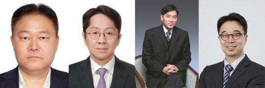 사진 왼쪽부터 김학균 신영증권 리서치센터장, 송태우 한화자산운용 액티브주식사업본부장, 윤창보 유니스토리투자자문 대표, 최준철 VIP투자자문 대표.